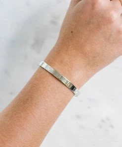 A.v Max Nailhead Cuff - Silver