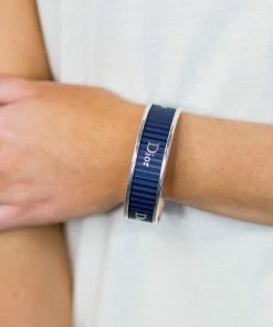 Fornash Designer Upcycling Ribbon Cuff- Dior