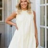 &Merci Brooklyn Dress- Custard Cream Dresses