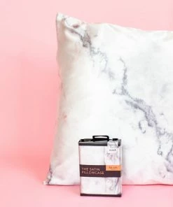 Kitsch Satin Pillowcase- Marble