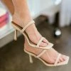 Shoe Click Zoe Heels- Nude Best Dressed Guest