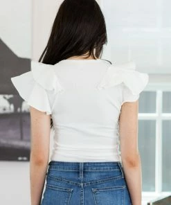 TCEC Tops Irma Top- White