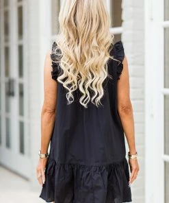 &Merci Brooklyn Dress-Black