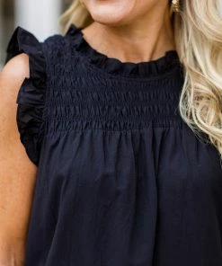 &Merci Brooklyn Dress-Black