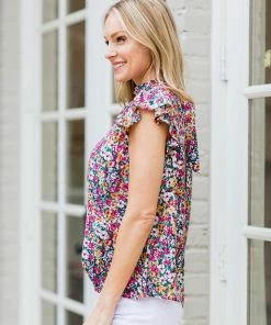 Voy Tops Marguerite Top