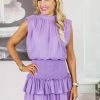 TCEC Veronica Dress- Lavender