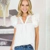 Entro Sofia Top- White