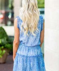 PINCH Courtney Dress - Blue