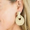 * Ann Marie Round Woven Earring Accessories