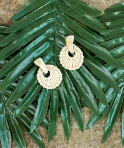 * Ann Marie Round Woven Earring Accessories