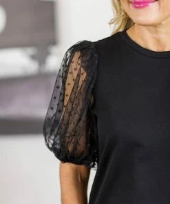 English Factory Tops Remi Top- Black