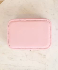 Modern+Chic Harlow Jewlery Case- Bubble Gum Pink