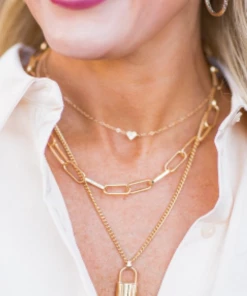 * Accessories Joanne Layered Locket Necklace